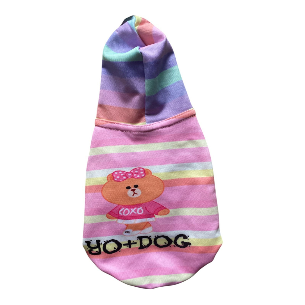 Chompa De Rayas Para Perrita Con Estampado Ropa