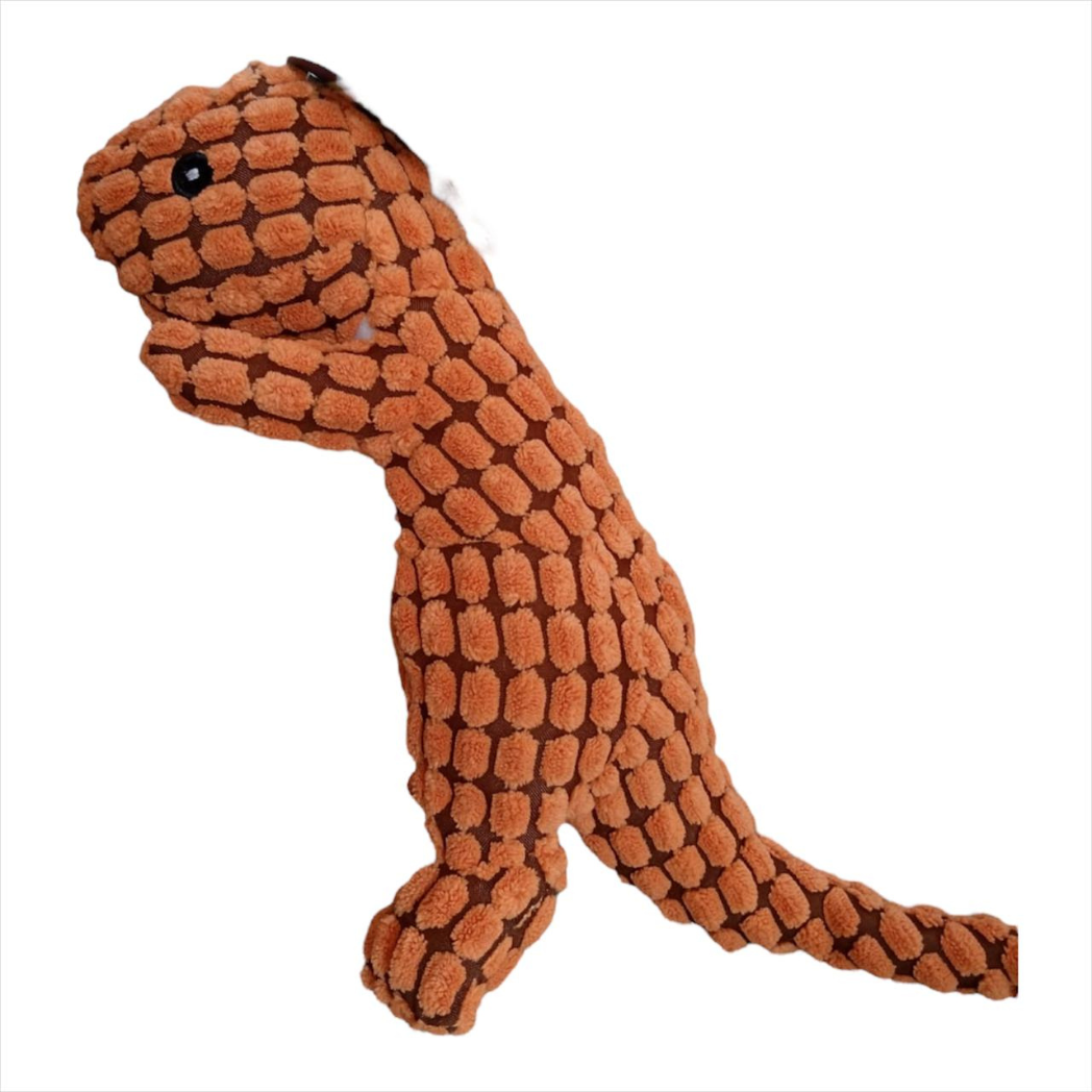 Juguete para Perro Peluche en Forma de Dinosaurio 20 cm con Sonido