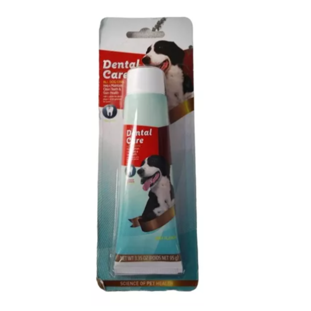 Crema Dental Para Mascotas Perros Sabor a Carne Aseo