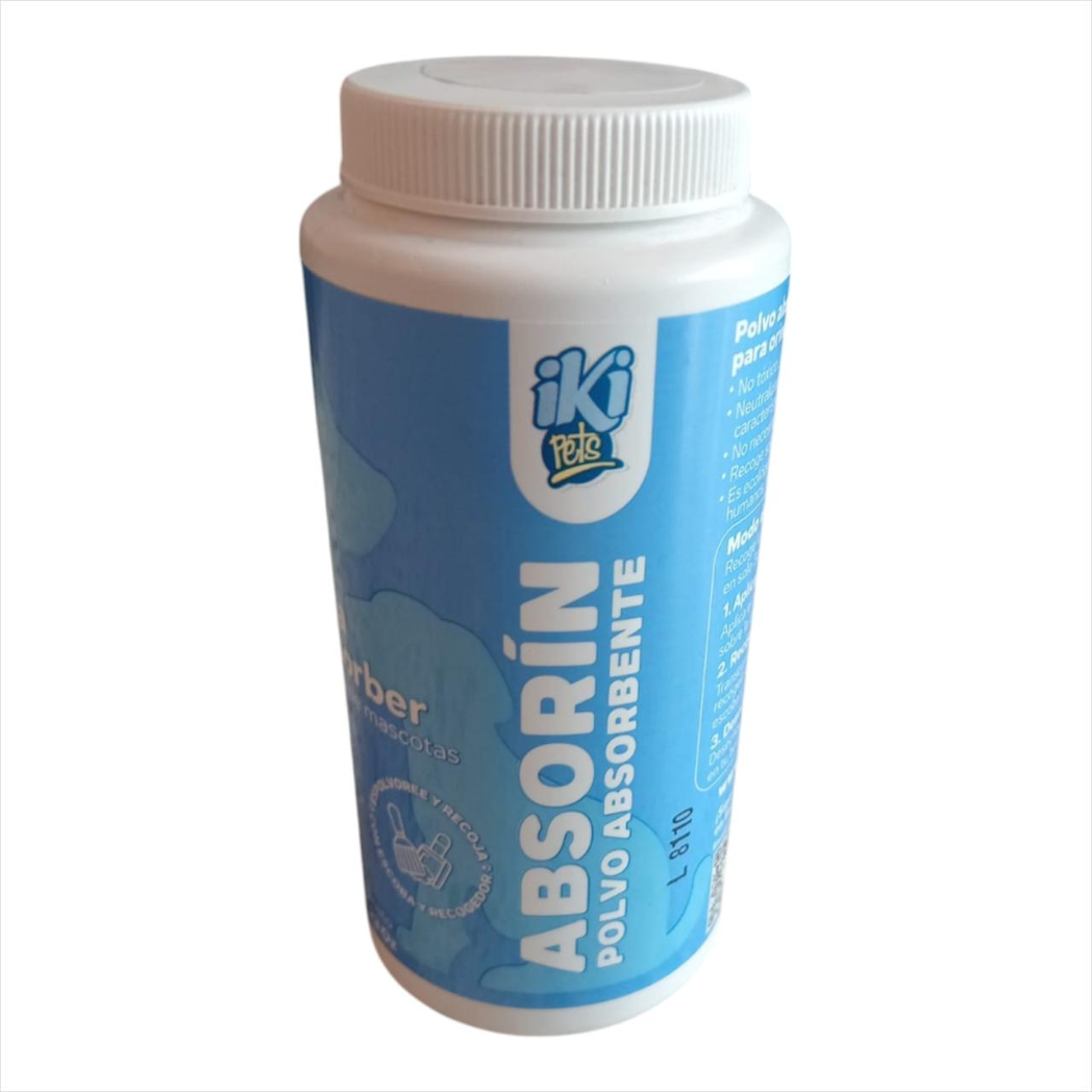 Absorín Polvo Absorbente Iki Pets X120ml Aseo