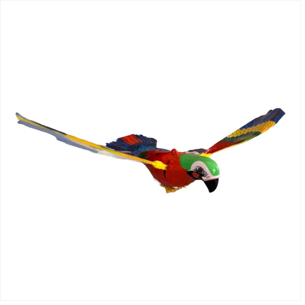 Juguete para Gato Interactivo En Forma De Guacamaya Rotativo