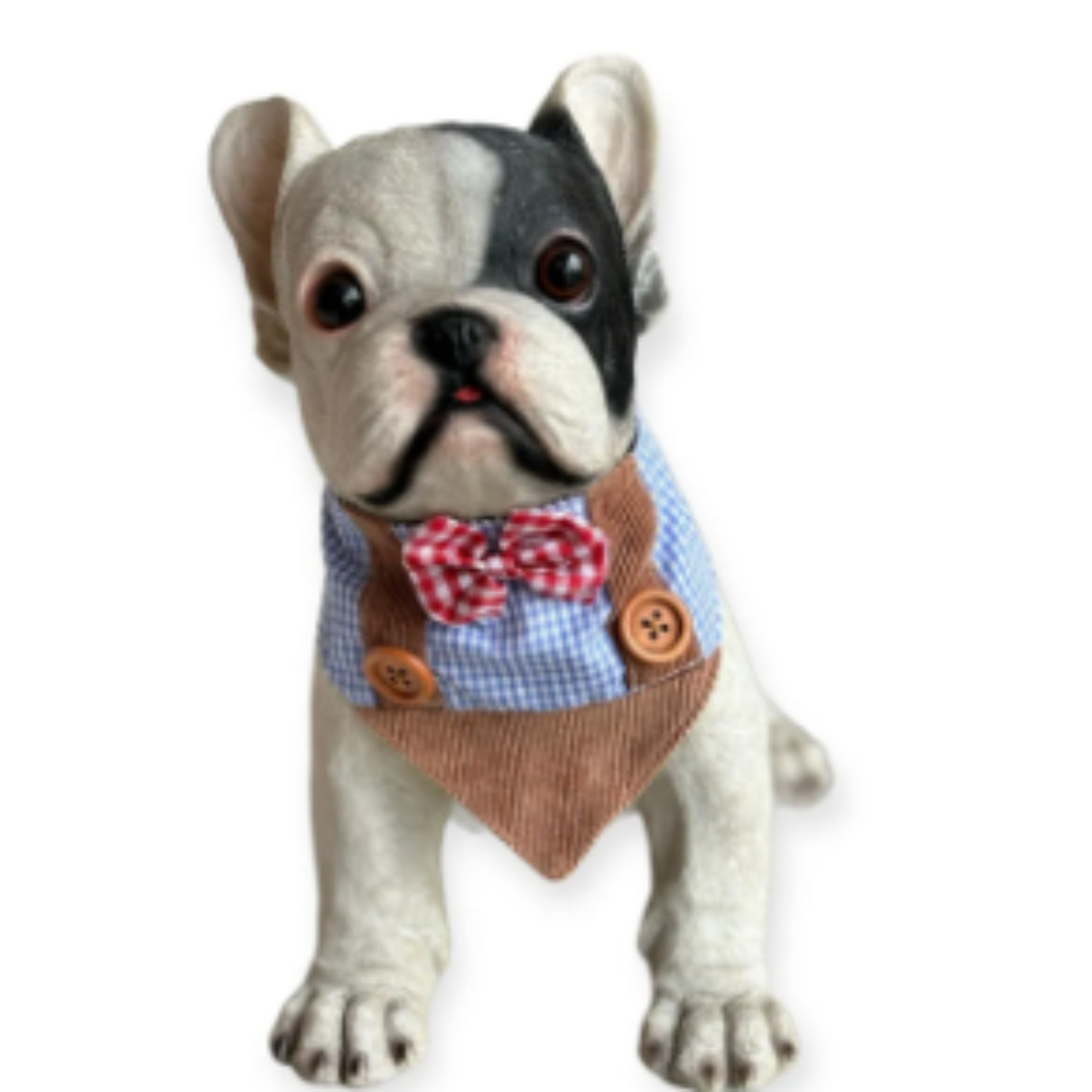 Accesorio Pañoleta para Perro o Gato doble Faz con Corbatín