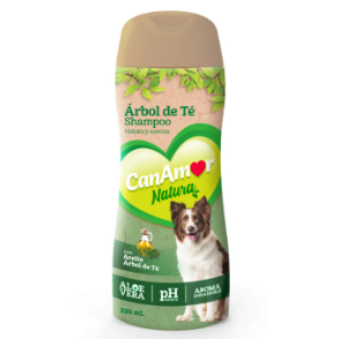 Shampoo CanAmor para Perros y Gatos 230 ml Aseo