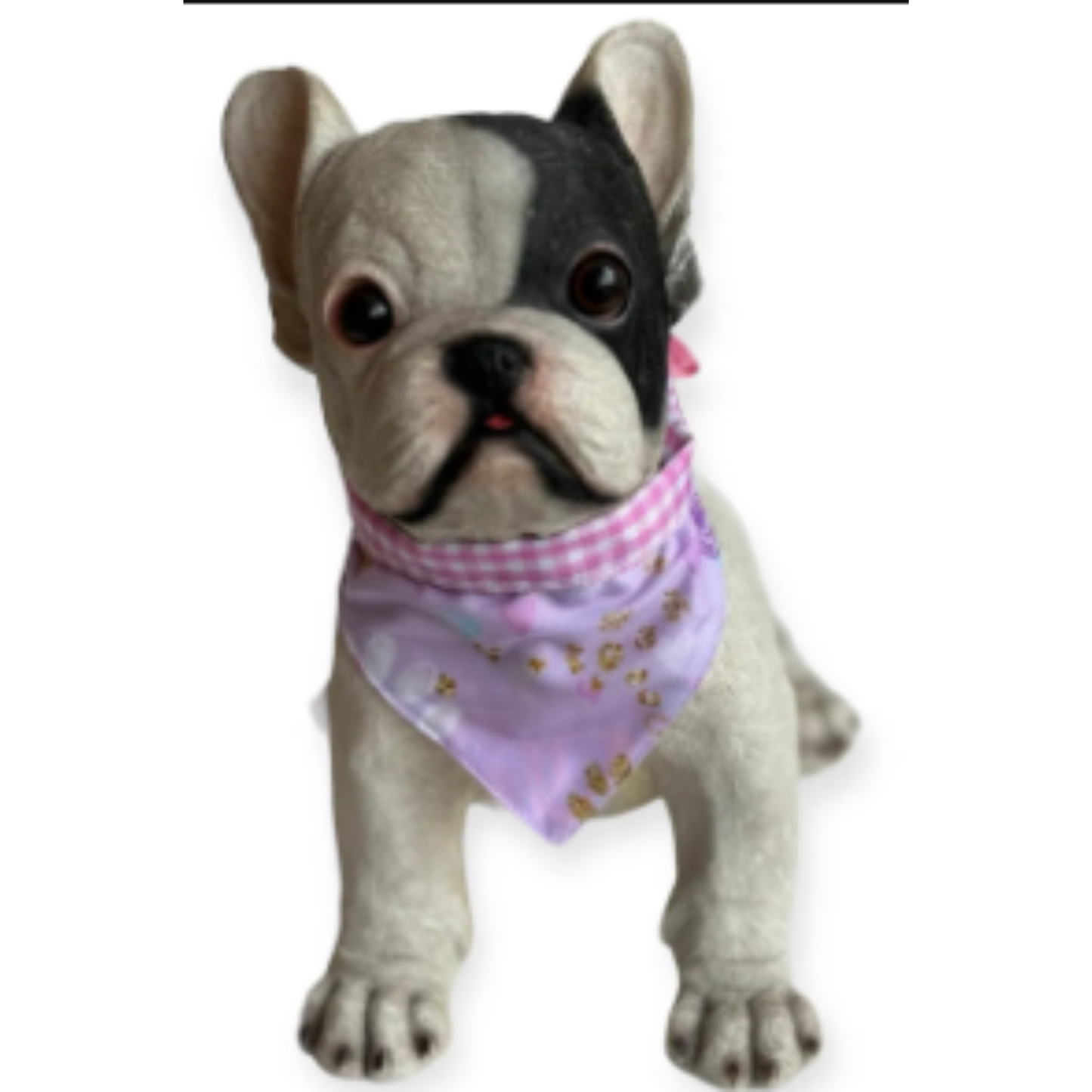 Accesorio Pañoleta para Perro o Gato doble Faz Rosada