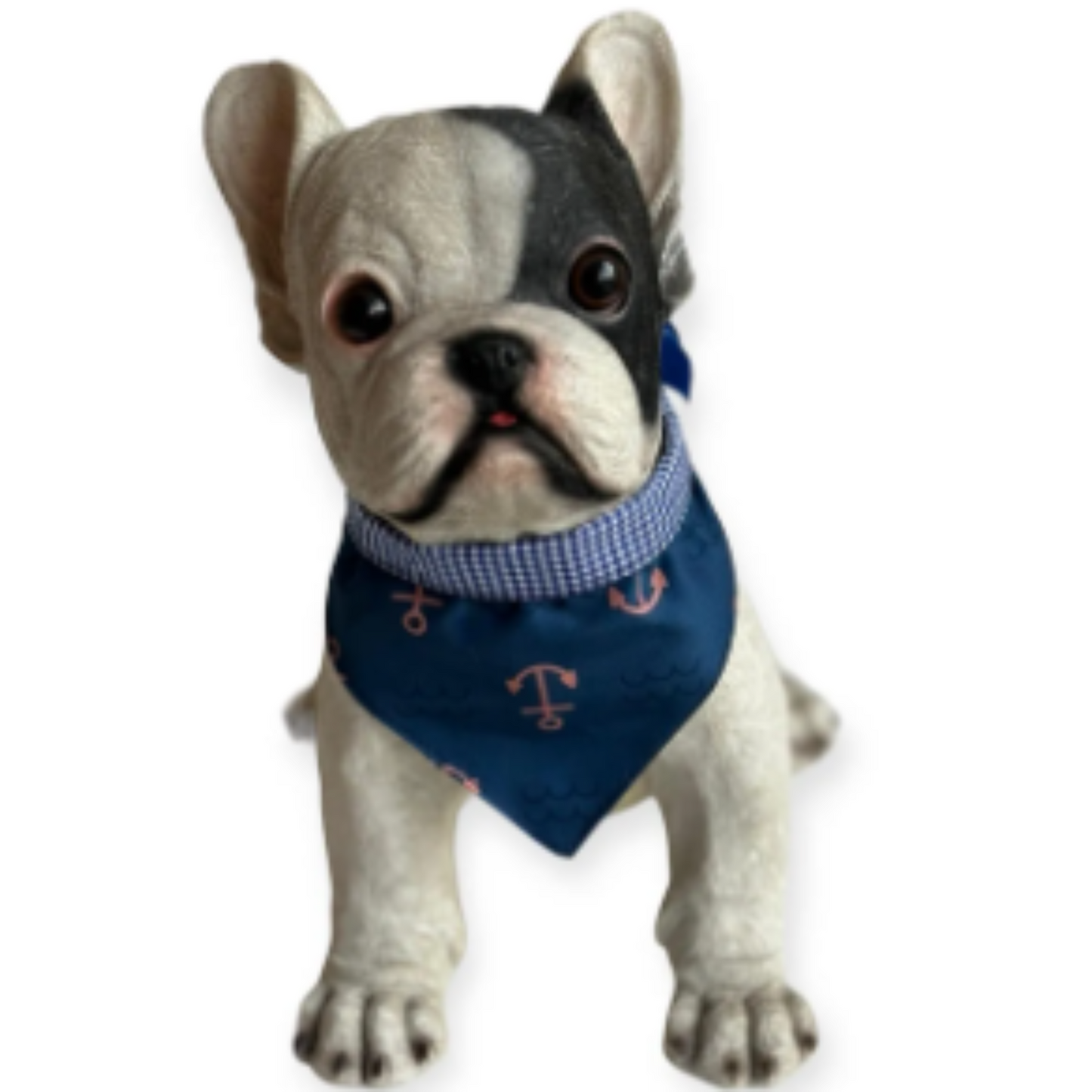 Accesorio Pañoleta para Perro o Gato doble Faz Azul