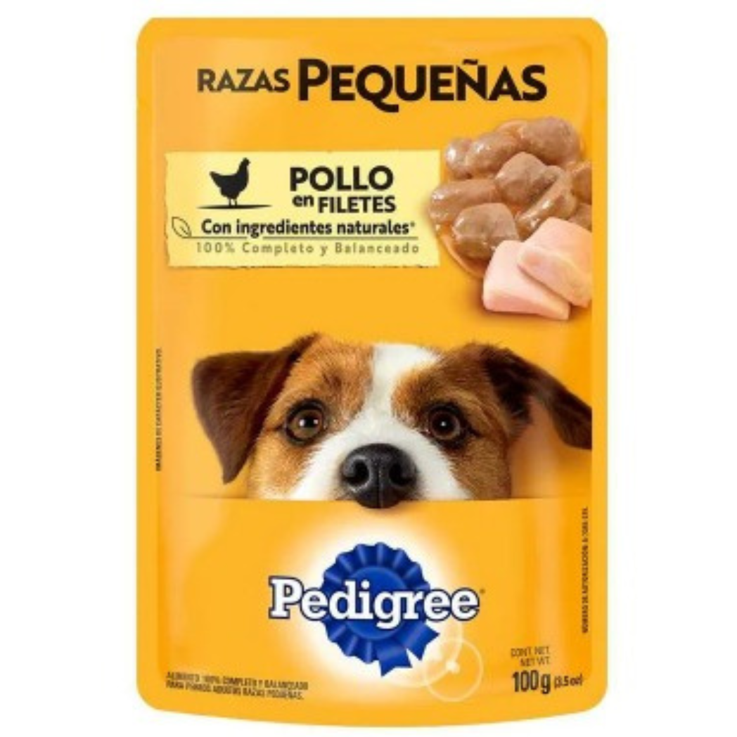 Snack Para Perros Alimento Húmedo Pedigree