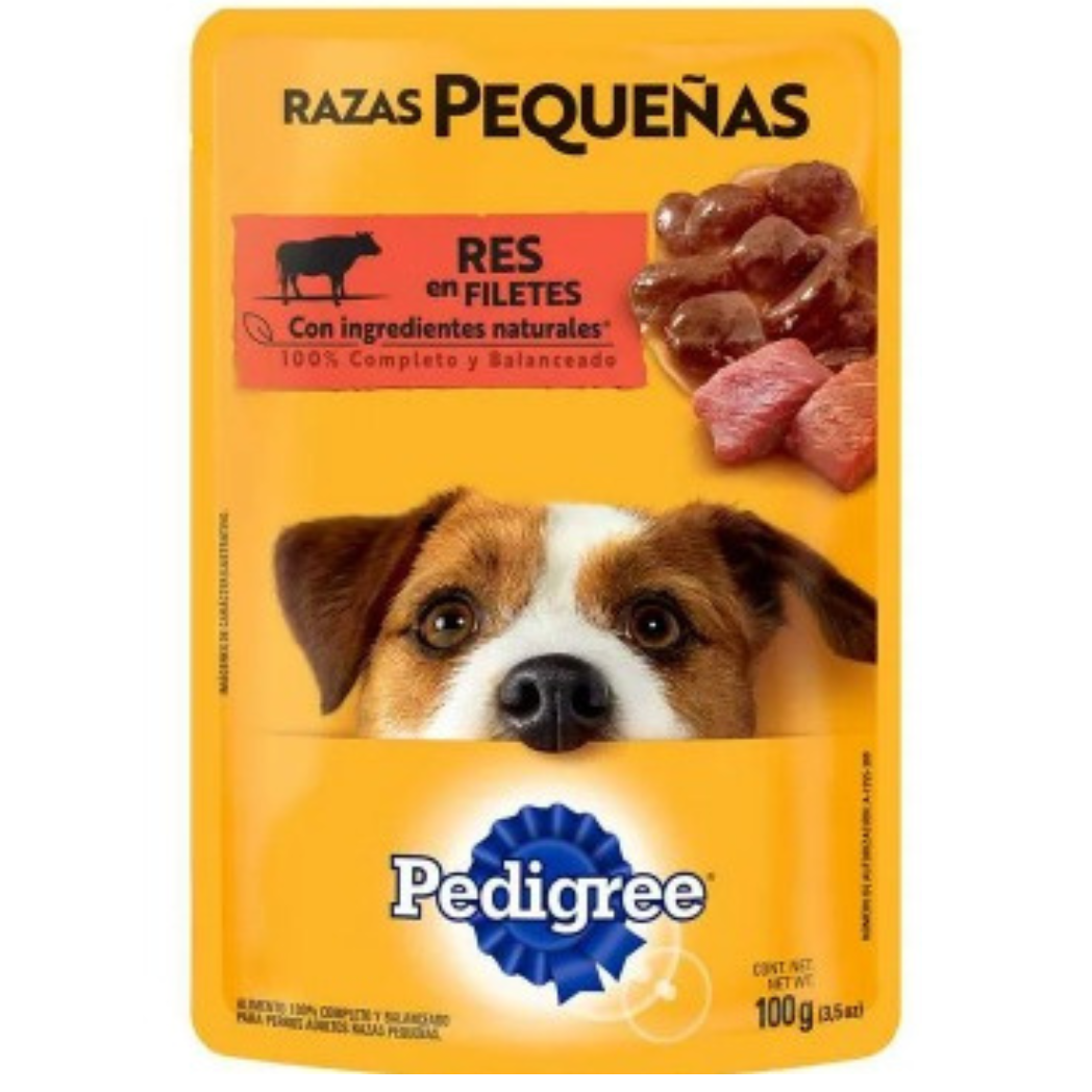 Snack Para Perros Alimento Húmedo Pedigree
