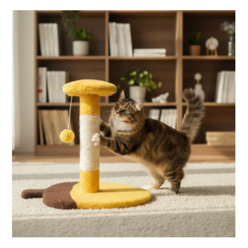 Juguete para Gato Rascador Diseño Bellota Con Sisal 31 Cm