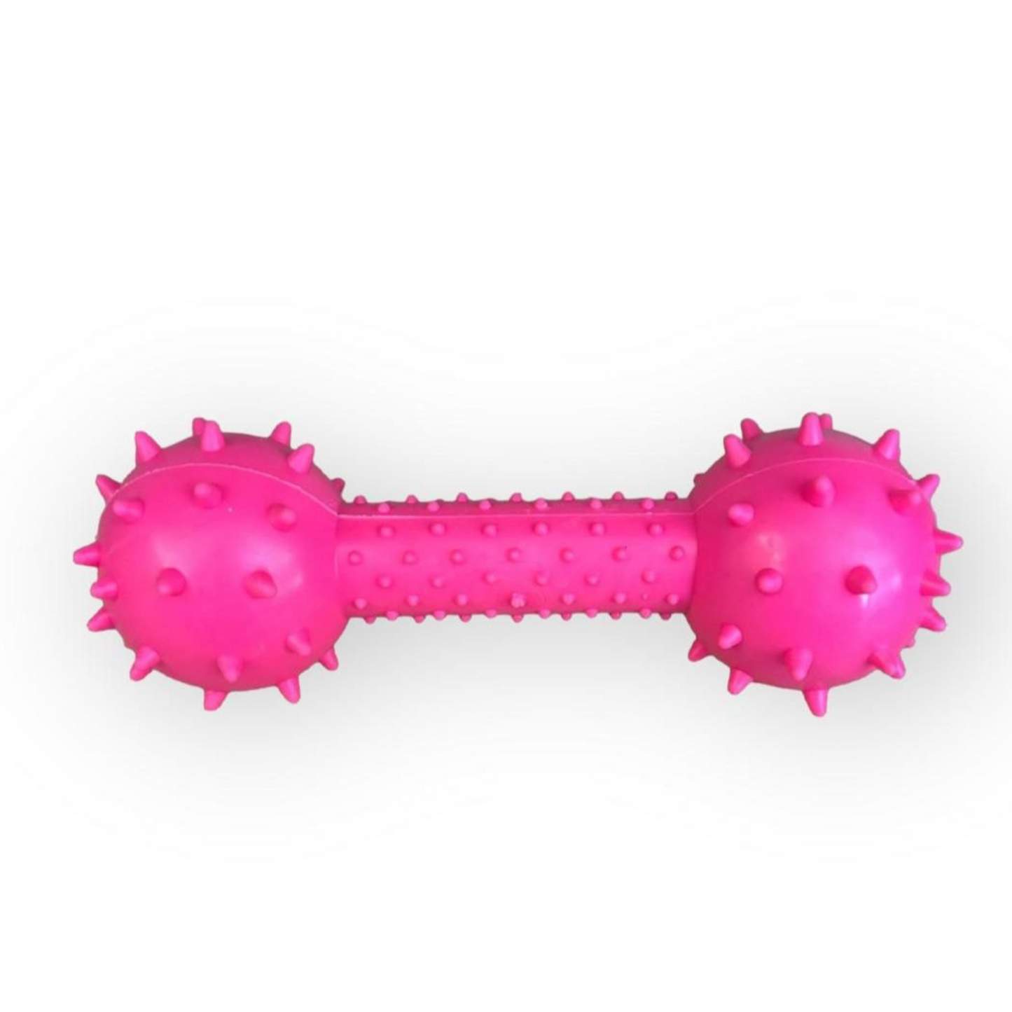 Juguete para Perro Rasca Encías en Forma de Hueso con Cascabel