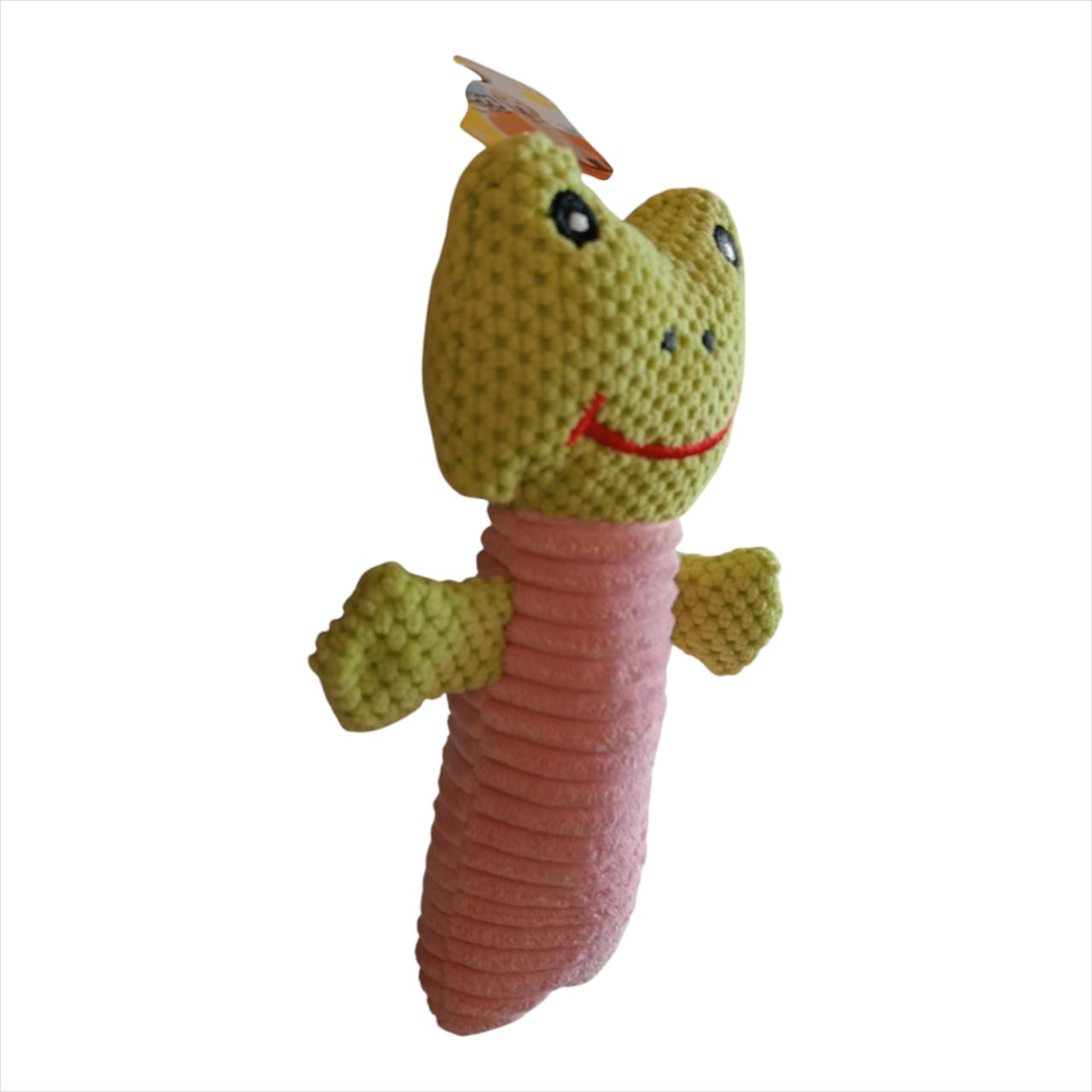 Juguete para Perro Peluche 20 cm Vaca, Perro o Rana