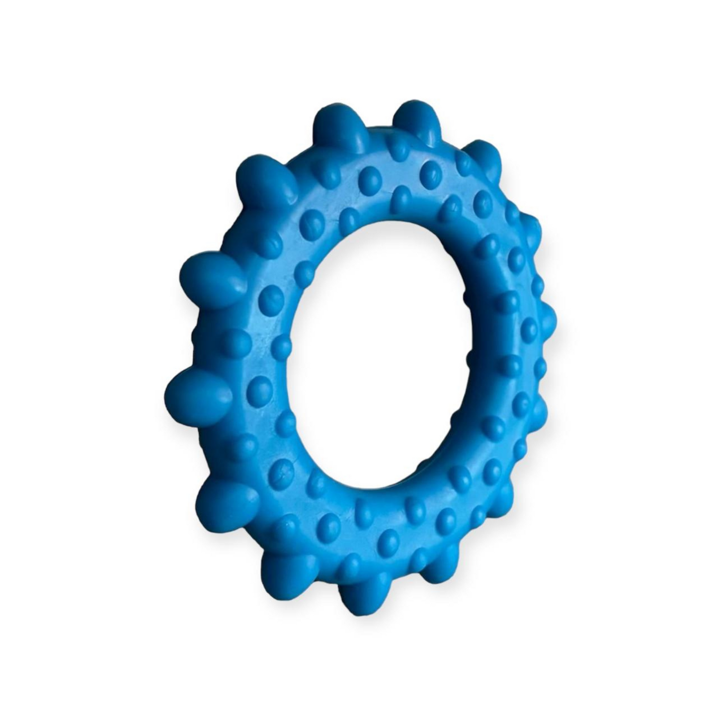 Juguete para Perro Rasca Encías en Forma de Aro con Relieve Pequeño