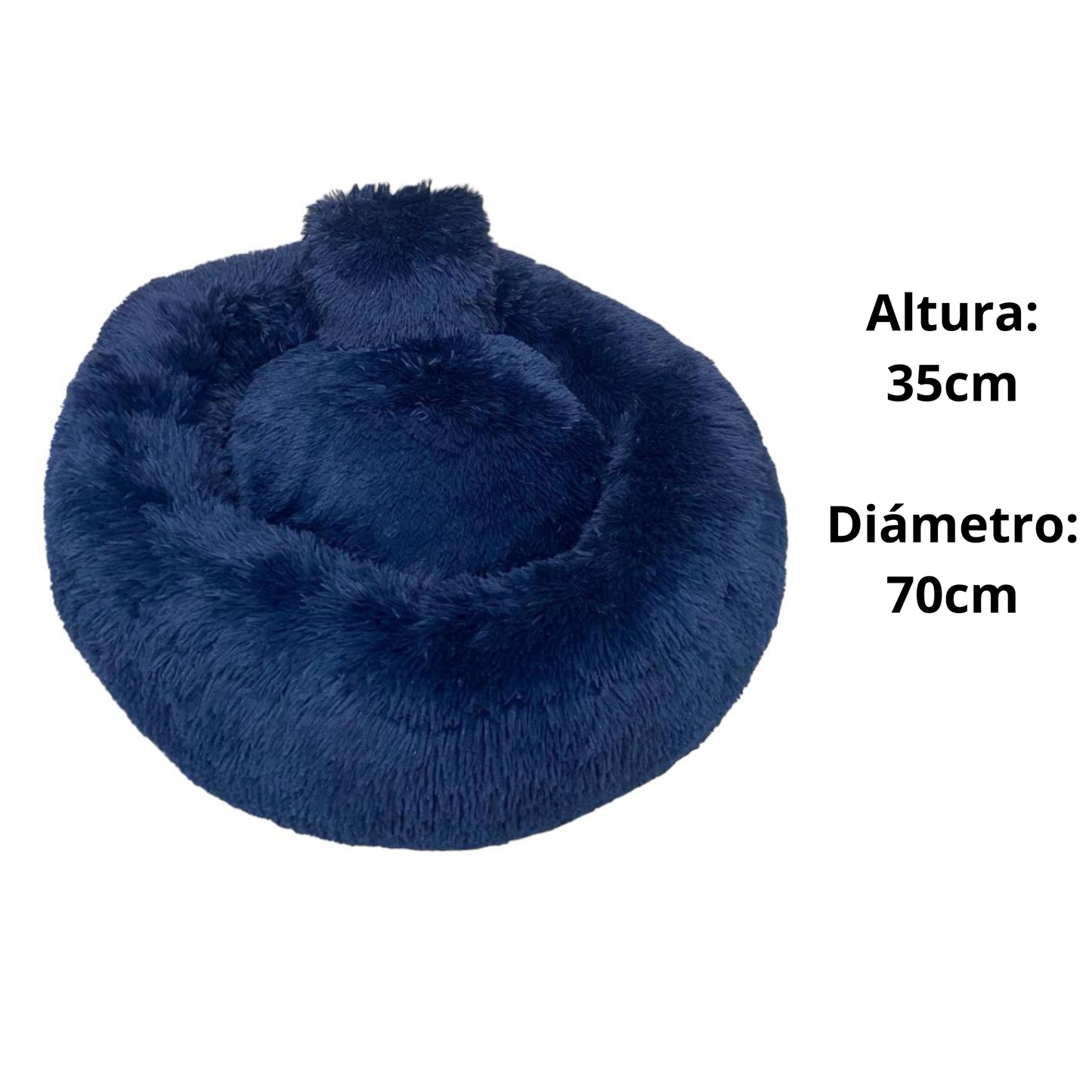Cama Dona Azul Oscuro Antiestrés