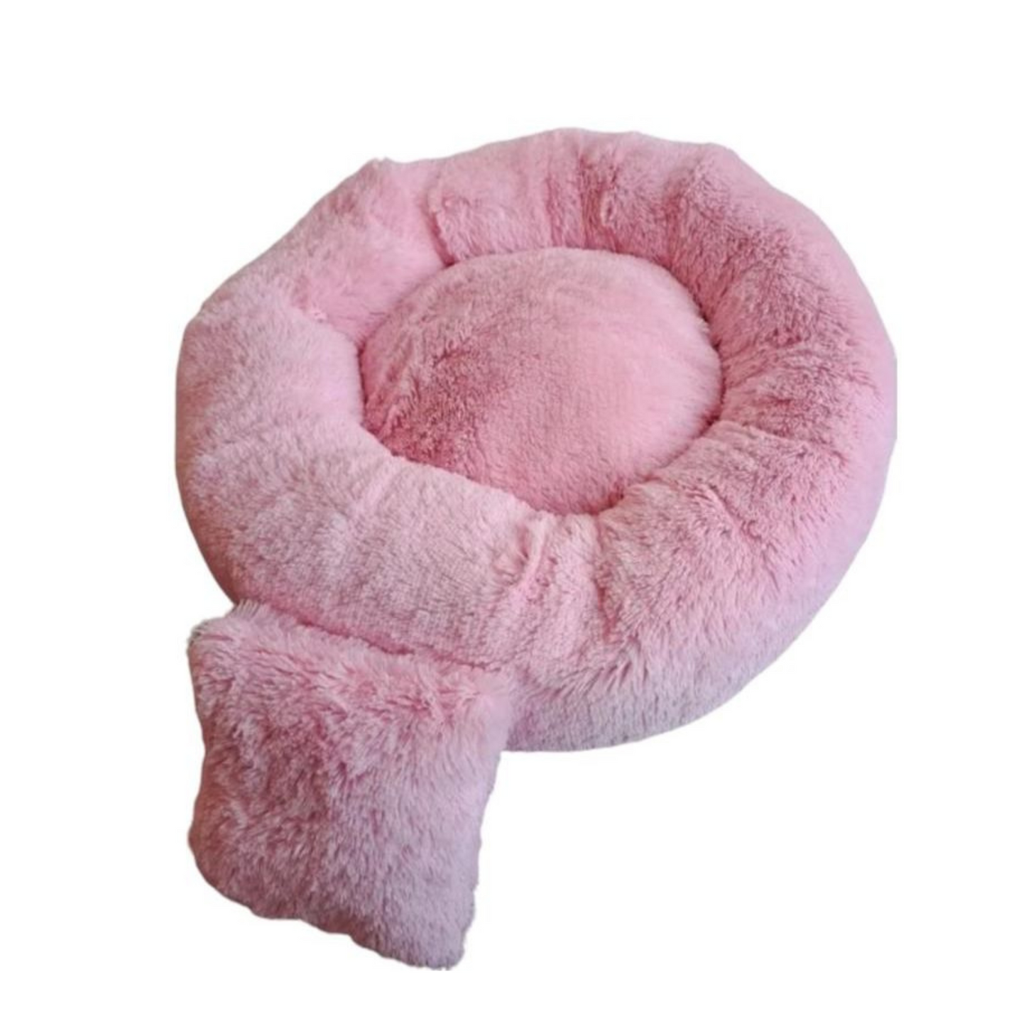 Cama Dona Rosado Antiestrés para Mascotas