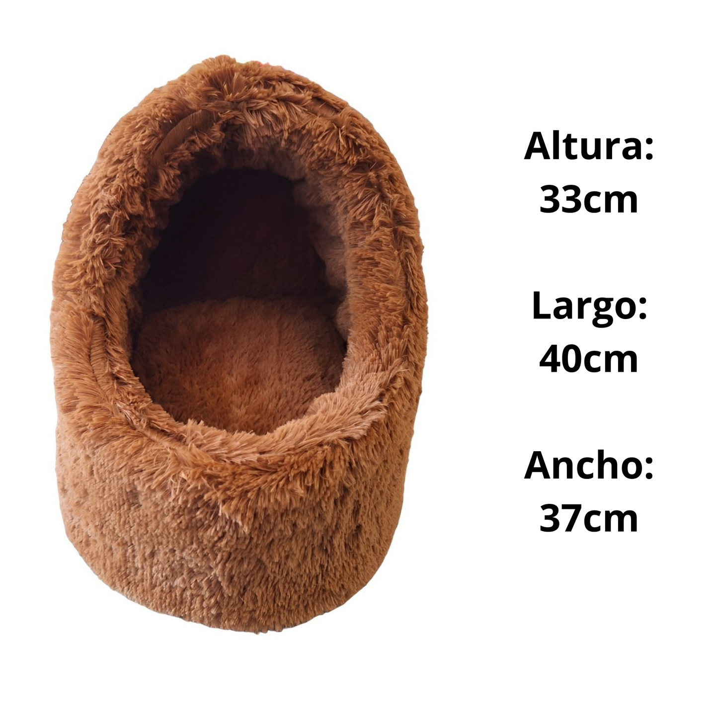 Cama Iglú para Gatos y Perros Pequeños