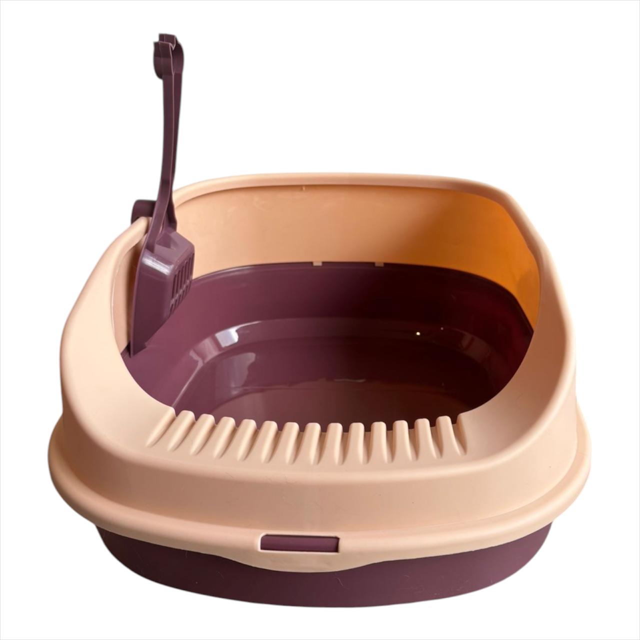 Arenero Mediano Para Gatos 50x39x20 cm con Pala