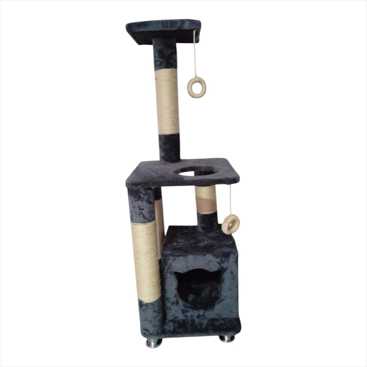 Gimnasio para Gatos con rascador y Cueva Lateral