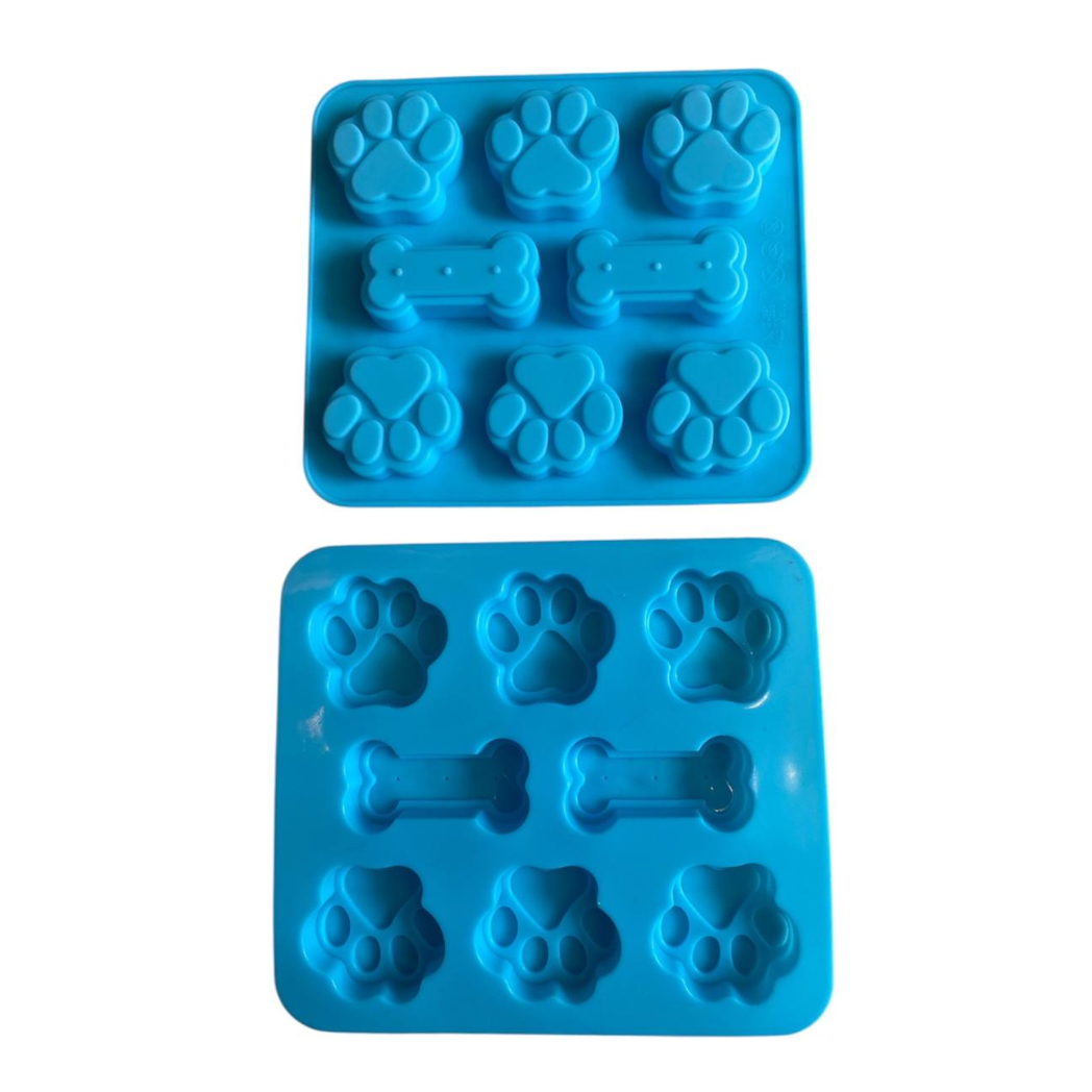 Molde de Silicona para Preparar Snacks Gallletas y Helados Varios