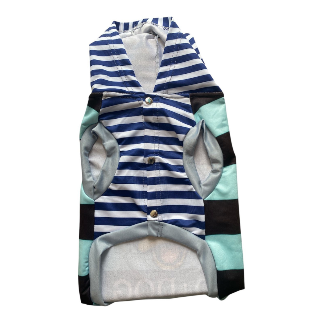 Chompa Para Perro De Rayas Con Estampado Ropa