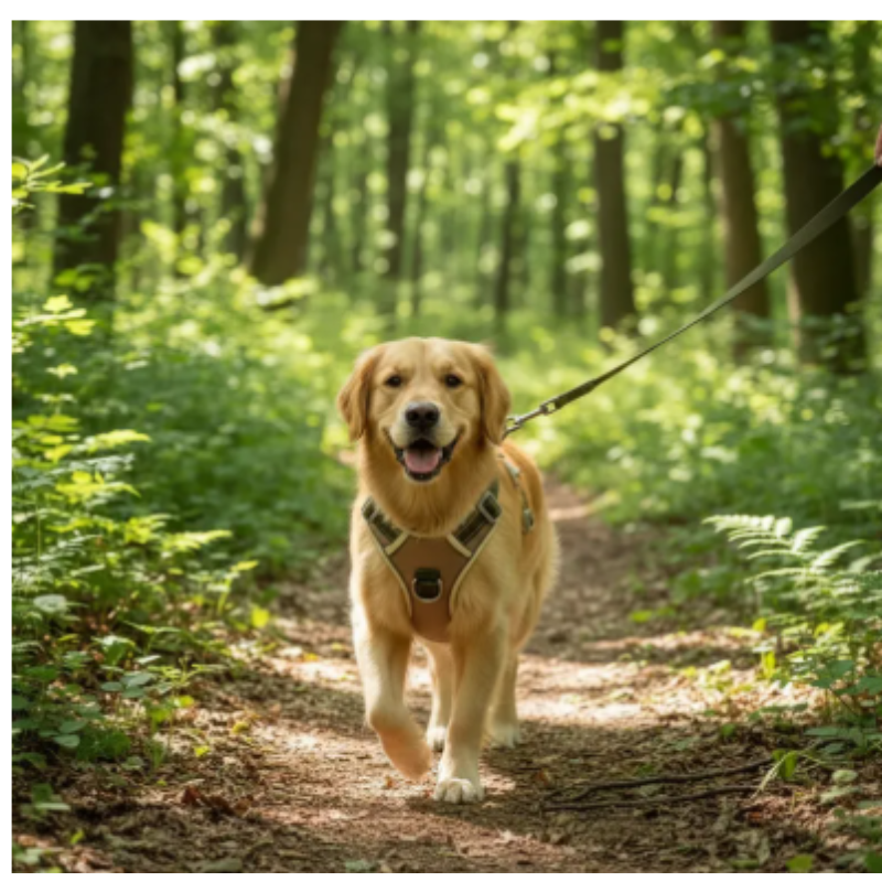 Arnés Pechera Con Traílla Para Perros