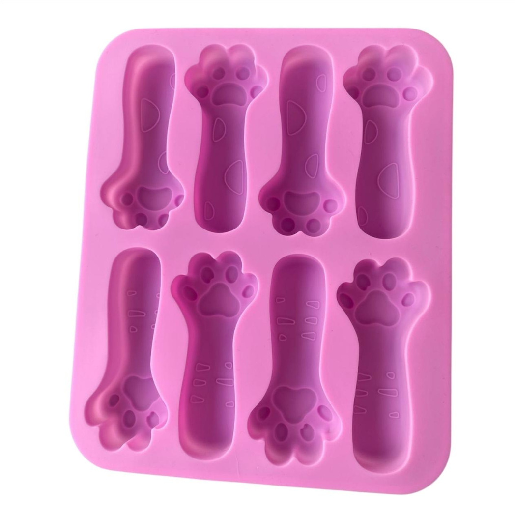 Molde de Silicona para Preparar Snacks Gallletas y Helados Varios
