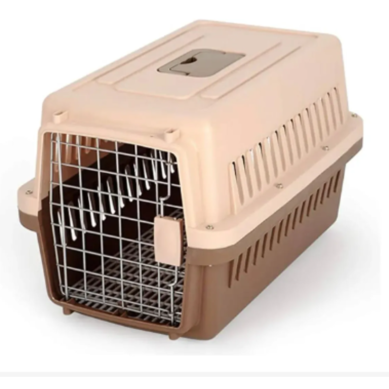 Guacal Grande Para Mascotas Con Puerta De Reja 66x47x46 Cm Transportador