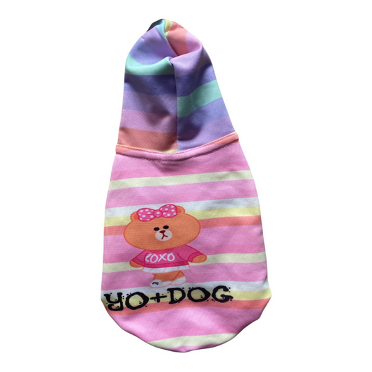 Chompa De Rayas Para Perrita Con Estampado Ropa