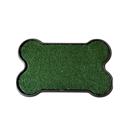 Sanitario Canino Pet Potty Tamaño Grande Con Grama Sintética Reforzada 68 X 40 Cm Aseo