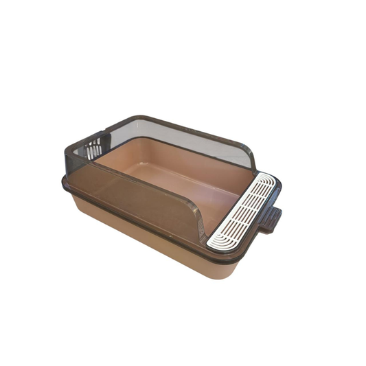 Arenero Grande Para Gato Con Dispensador De Bolsas Y Pala 34x10x52 Cm