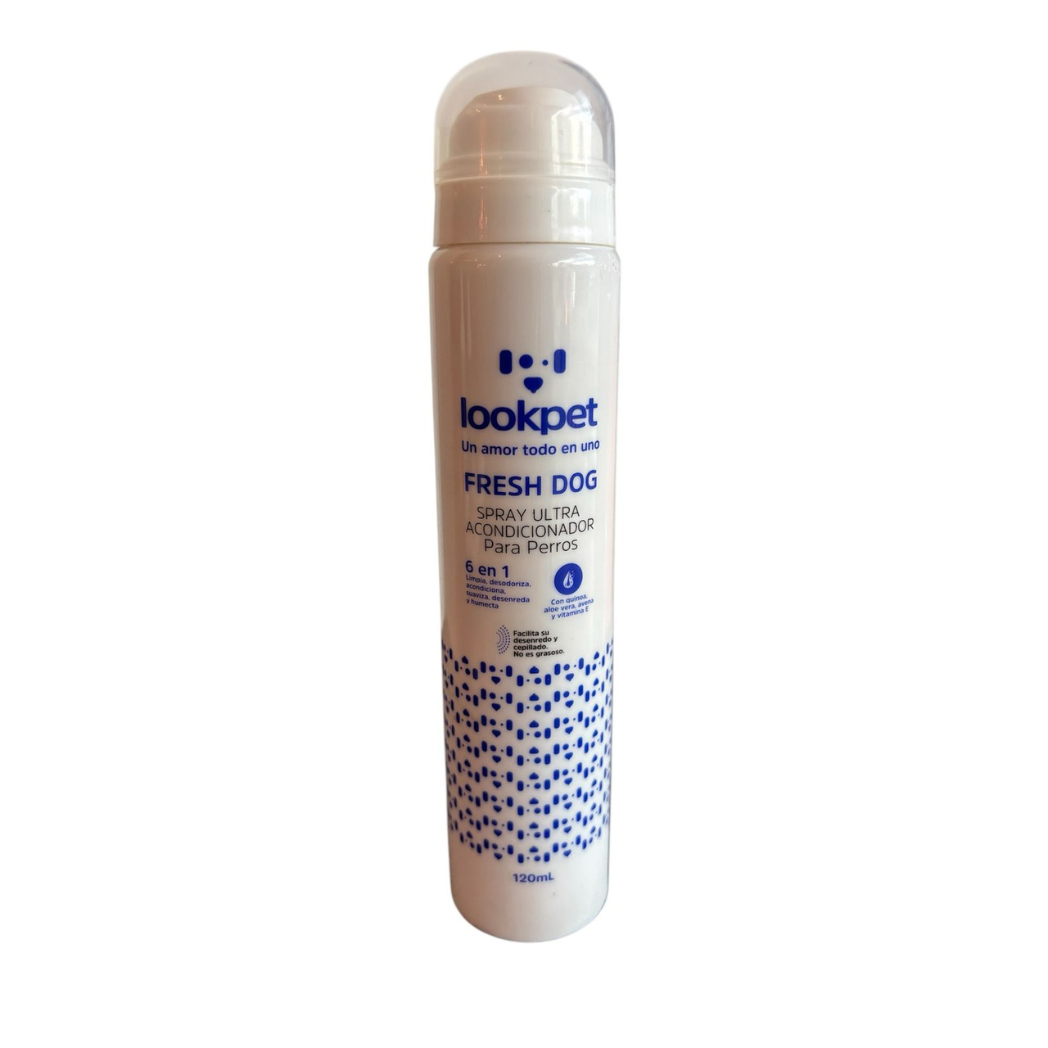 Acondicionador 6 En 1 Lookpet Fresh Dog Spray Ultra Aseo