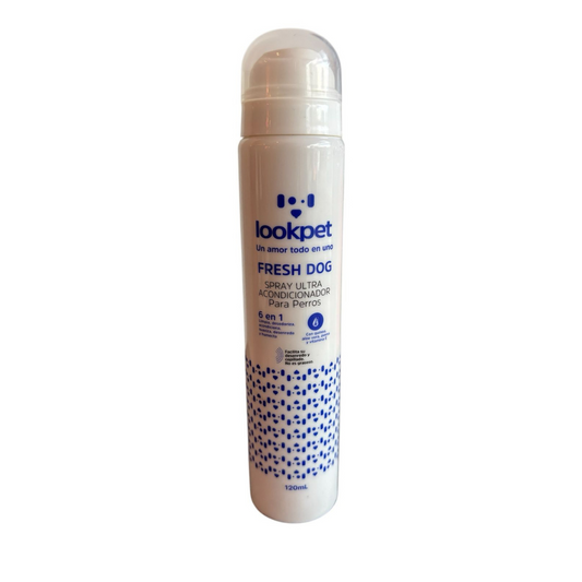 Acondicionador 6 En 1 Lookpet Fresh Dog Spray Ultra Aseo