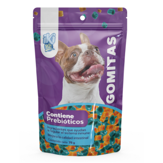 Snack para Perro Gomitas Iki Pets 75 Gr