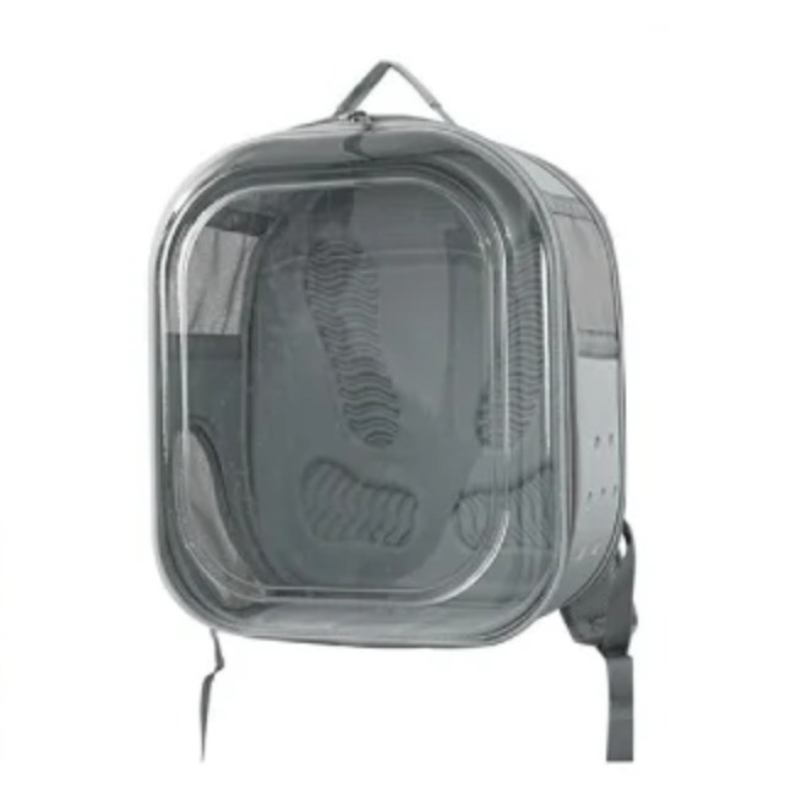 Bolso Morral Transportador Transparente para Mascotas