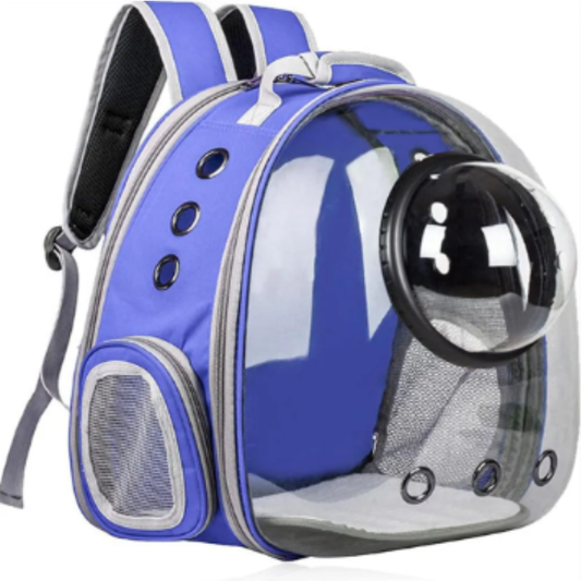 Morral Transportador Para Mascotas Astro Pet Con Burbuja Y Rejilla Intercambiables