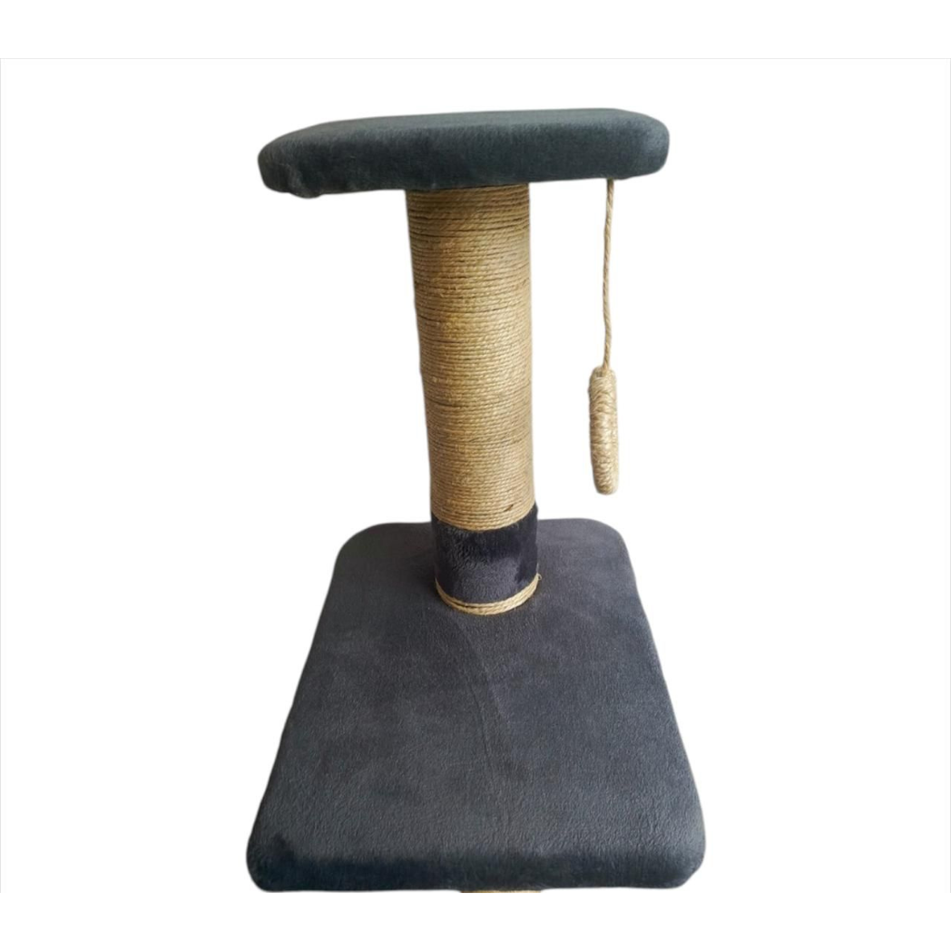 Rascador De Mesa Para Gatos Con Juguete 40x30