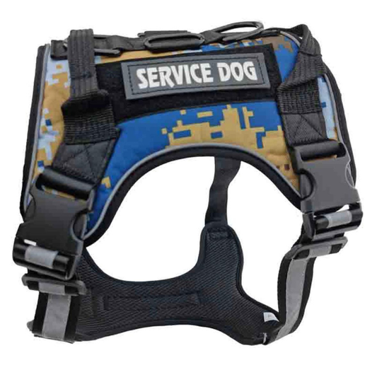 Pechera Reflectiva Tipo Service Dog Talla S Para Perros