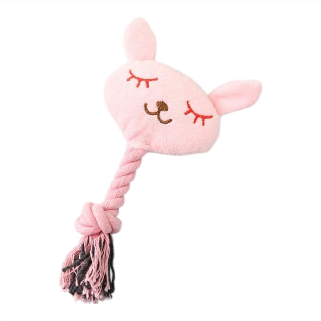 Juguete para Perro Peluche Con Sonido Y Lazo