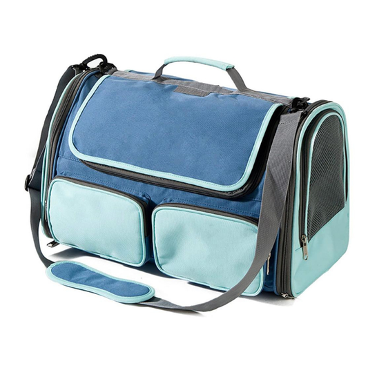 Bolso Transportador Guacal Para Mascotas 28 Cm De Alto