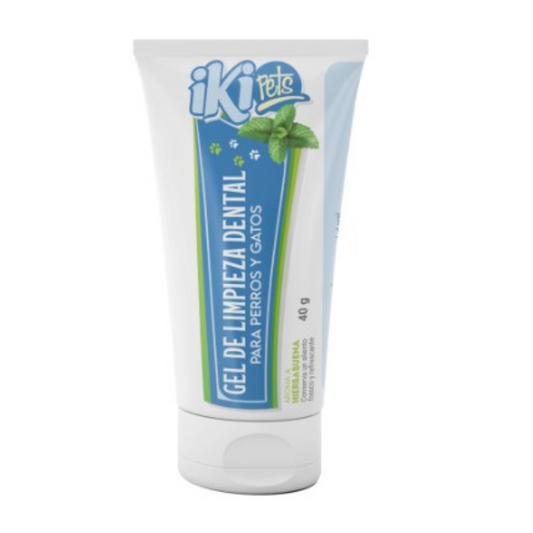 Gel Dental Para Perros Y Gatos Iki Pets X 40g Aseo