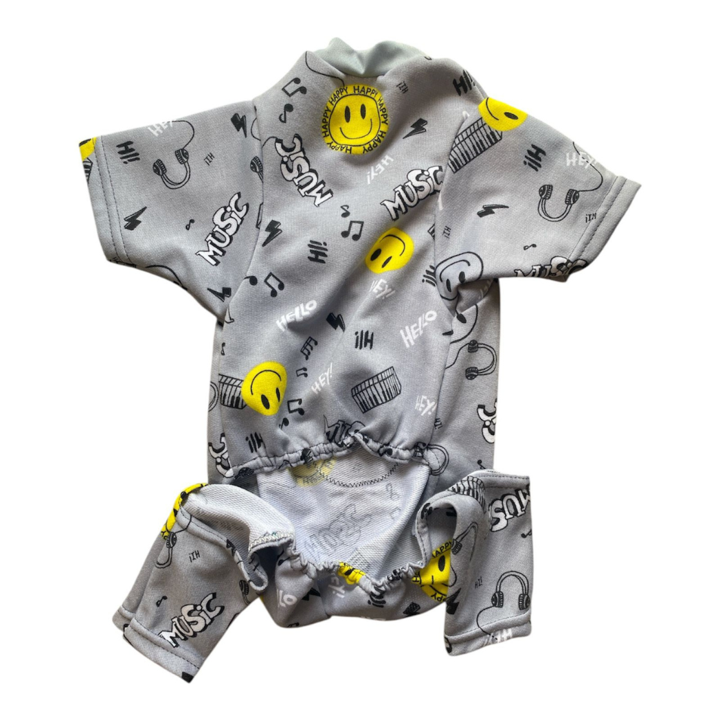 Pijama Para Perro Con Estampado Oso Ropa