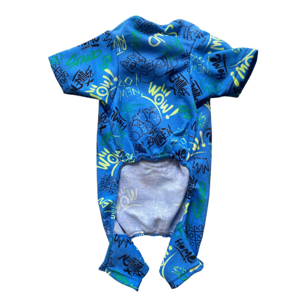 Pijama Para Perro Con Estampado Oso Ropa
