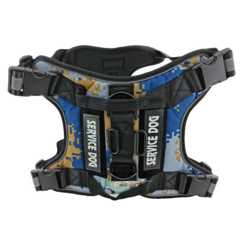 Pechera Reflectiva Tipo Service Dog Talla M Para Perros