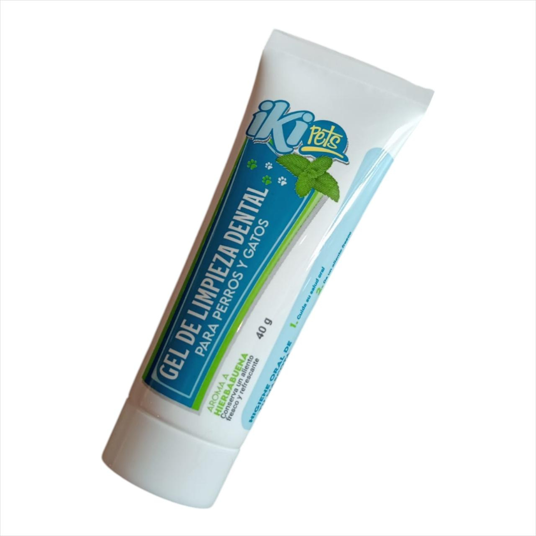 Gel Dental Para Perros Y Gatos Iki Pets X 40g Aseo