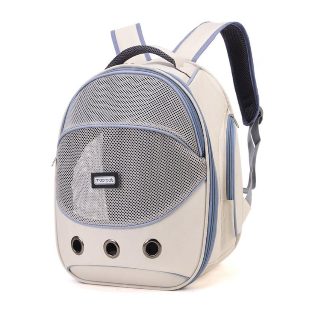 Bolso Morral Transportador Guacal Para Mascotas Moorpet