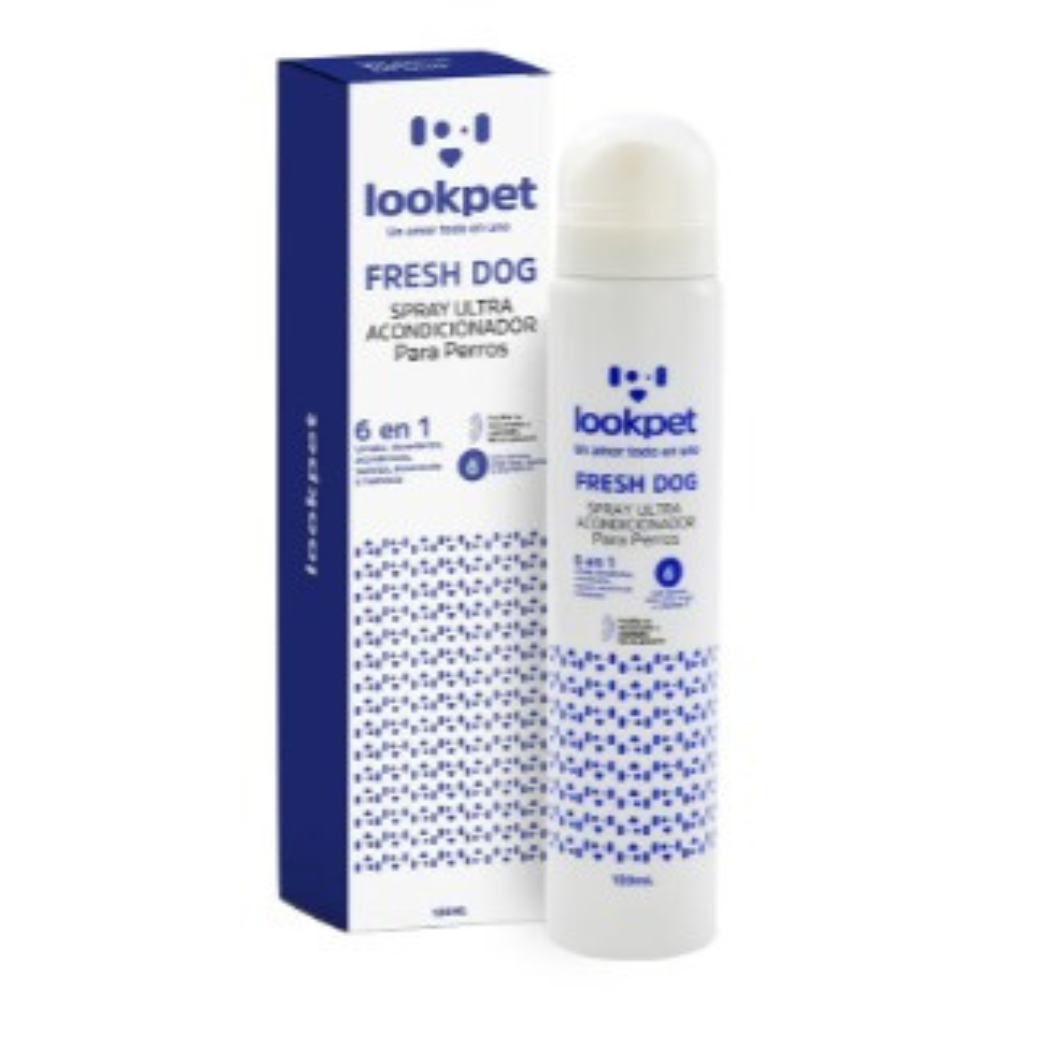 Acondicionador 6 En 1 Lookpet Fresh Dog Spray Ultra Aseo