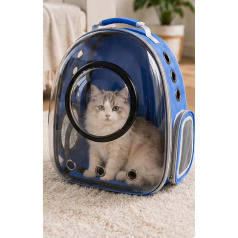 Morral Transportador Para Mascotas Astro Pet Con Burbuja Y Rejilla Intercambiables