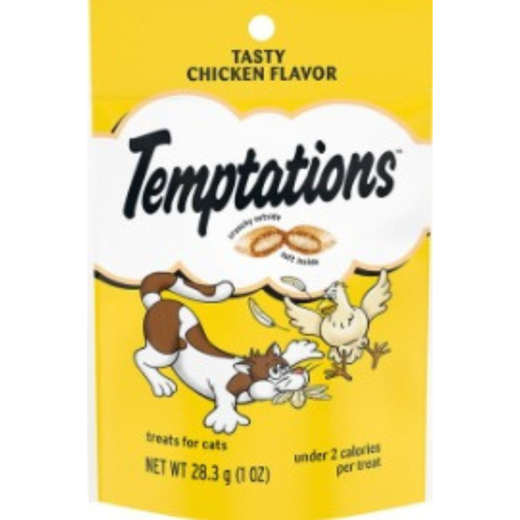 Snack Para Gatos Galletas Temptations 28.3 Gr