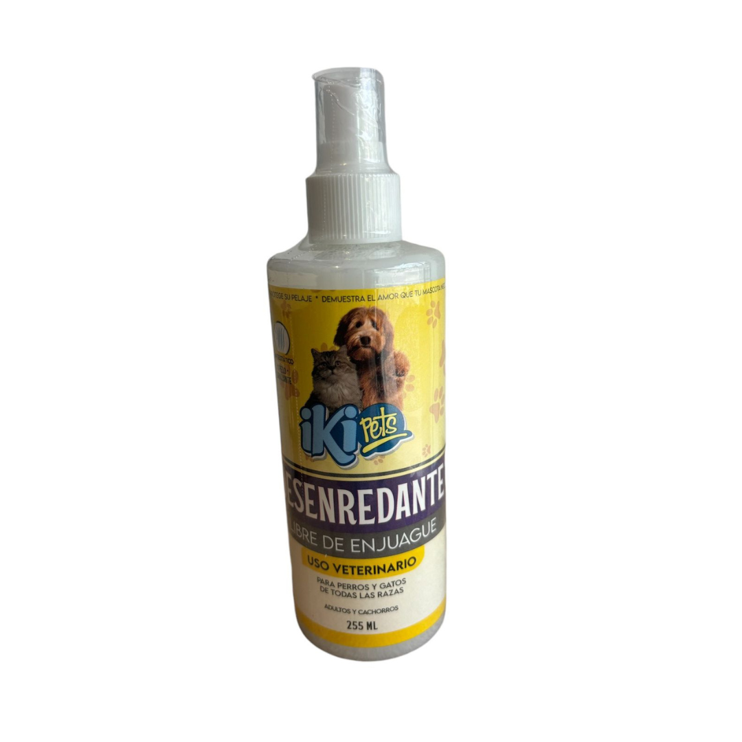 Desenredante Para Mascotas Iki Pets 255 Ml Aseo