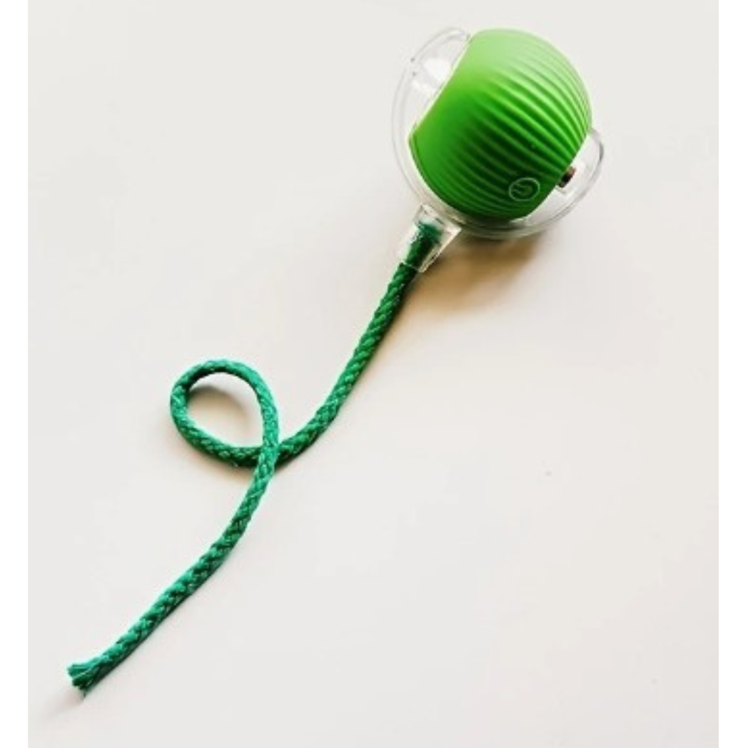 Juguete para Gato Pelota Interactiva Giratoria Inteligente  Recargable Con Luz