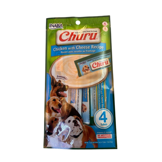 Snack para Perro Sabor Pollo Y Queso (chicken With Cheese Recipe) X 4 Unidades