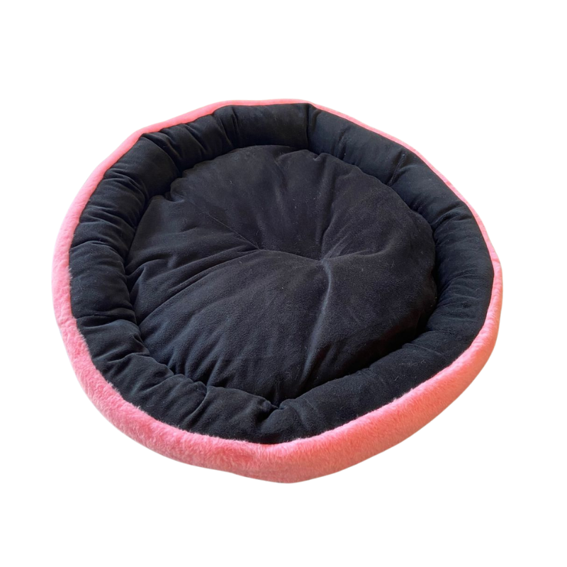 Cama Tipo Dona Doble Faz XXS Para Perros Pequeños Y Gatos